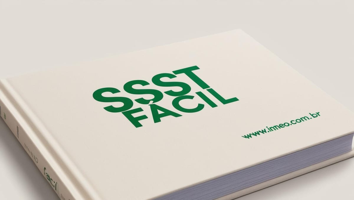 LIVRO SST FÁCIL | REFLEXÃO SOBRE O TEMA.